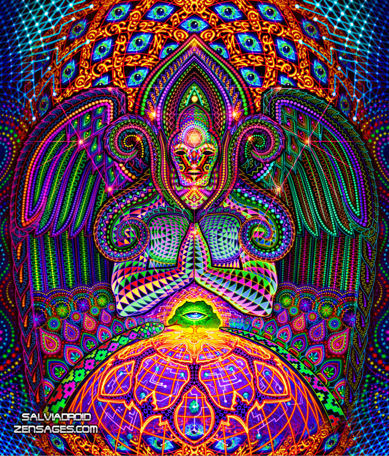 DMT Art and the Entities of Hyperspace