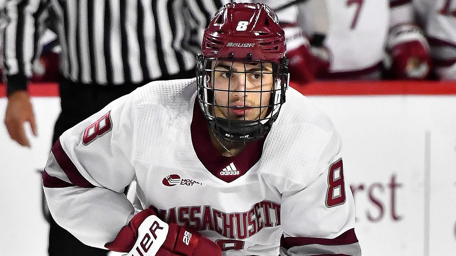 Bobby Trivigno Named Hockey East Player of the Month - Hockey East  Association
