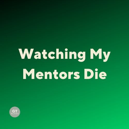 Watching My Mentors Die, a video by Gary Thomas