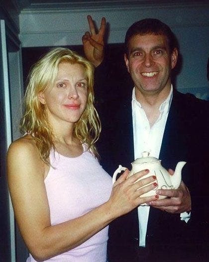  Courtney Love has claimed Prince Andrew turned up at her house at 1am 'looking for sex'