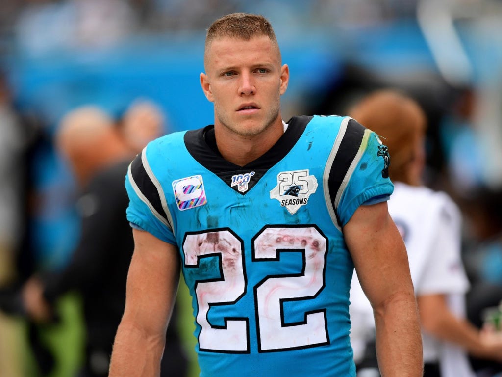 If Christian McCaffrey Is The NFL&#39;s MVP, Why Aren&#39;t The Panthers Better? |  FiveThirtyEight