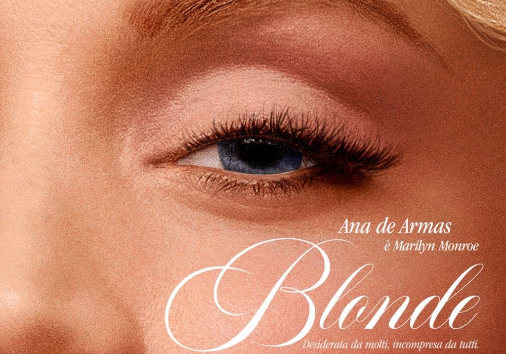 Blonde: trailer italiano e poster ufficiale del film su Marylin Monroe con  Ana De Armas | Lega Nerd