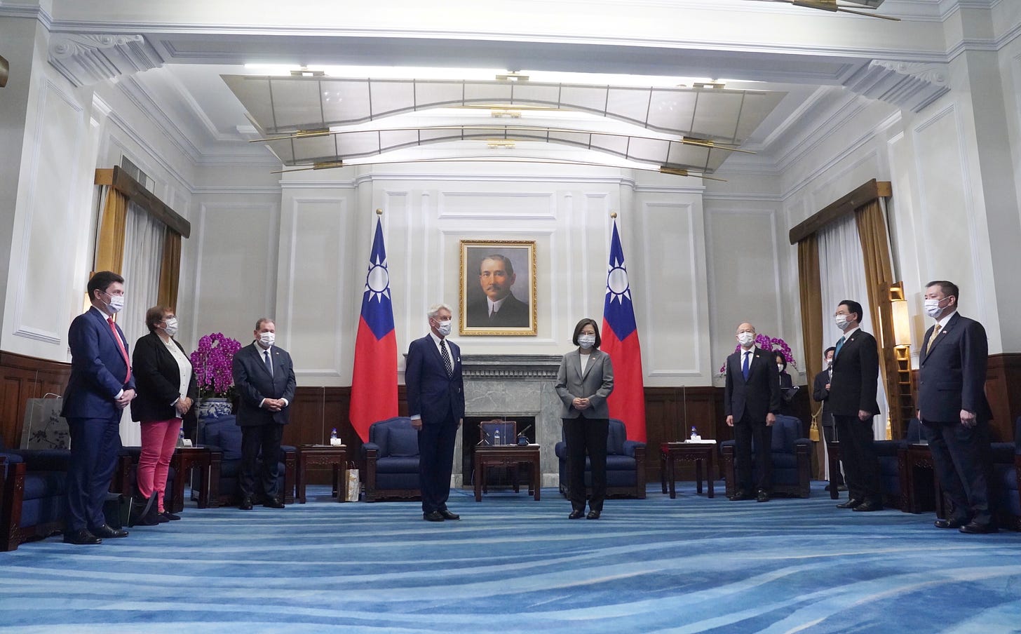 Taiwan will ensure regional peace, president tells French senators | Reuters