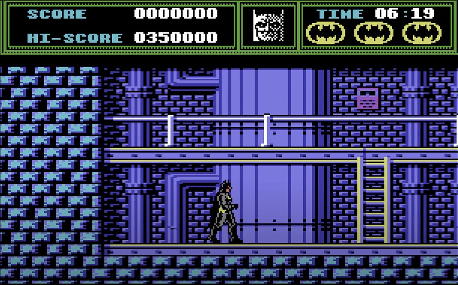 Batman en el primer nivel.