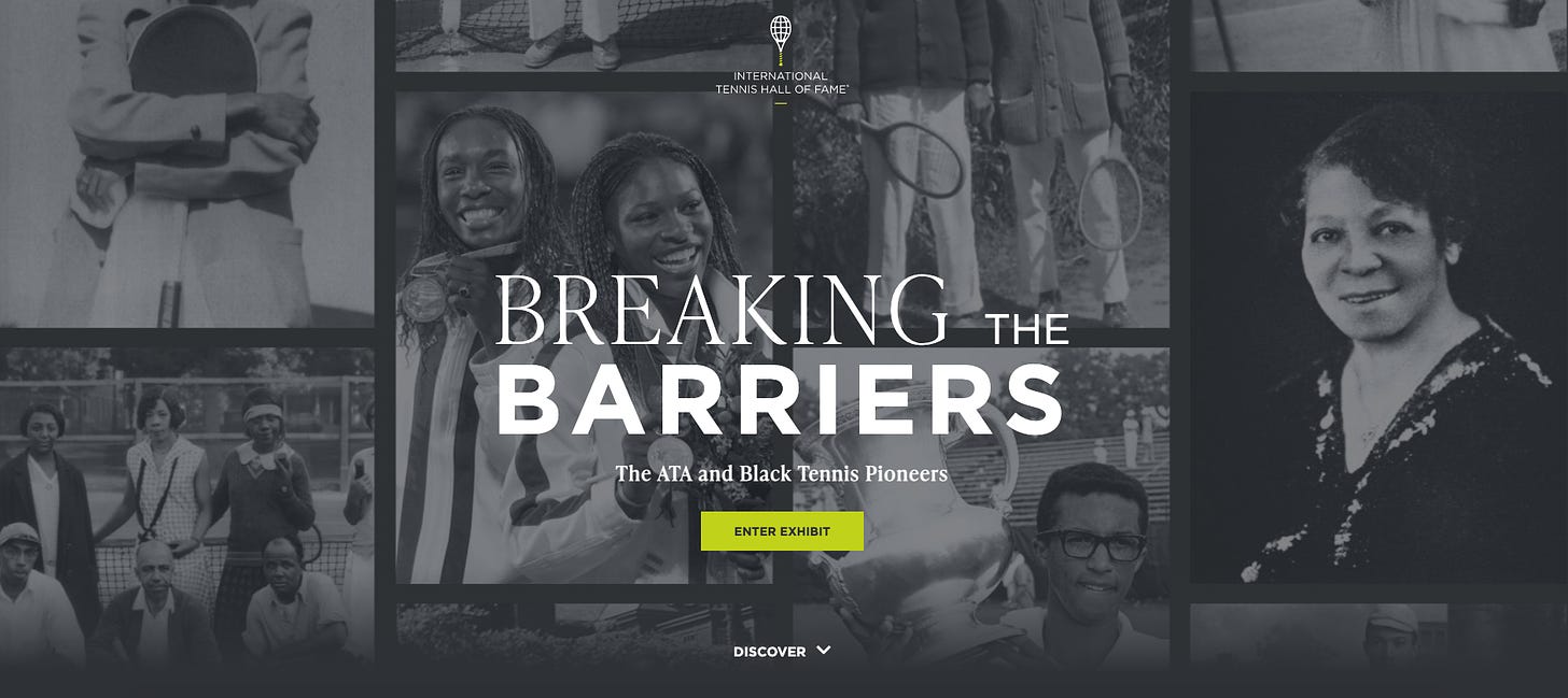 Home page della mostra Breaking the barriers