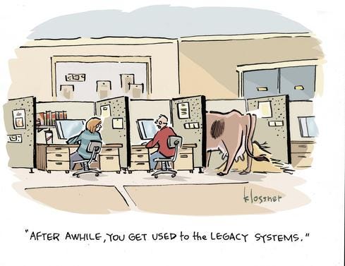 Cartoon: You Know It's Time For An Upgrade When... - InformationWeek