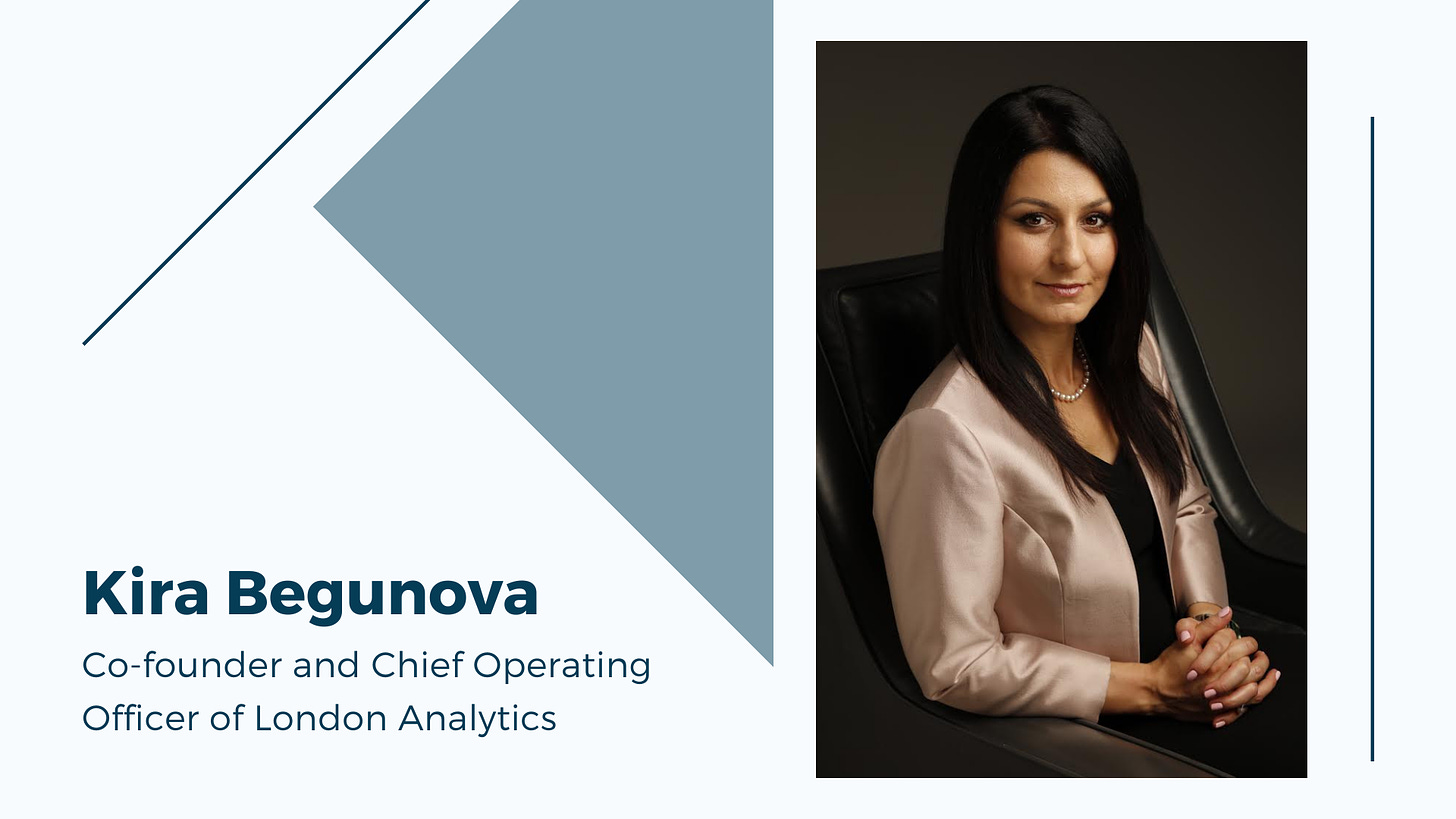 Kira Begunova from London Analytics