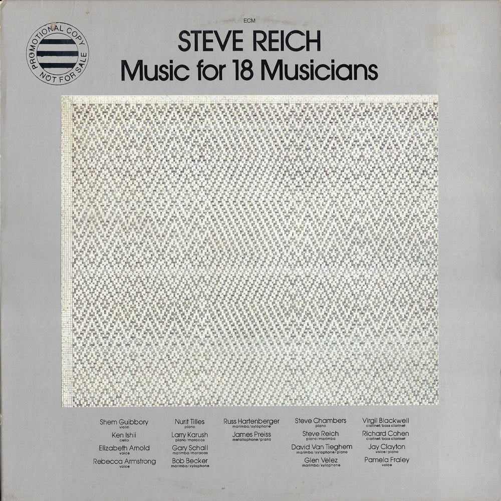 Steve Reich – Music for 18 Musicians | In Sheeps Clothing