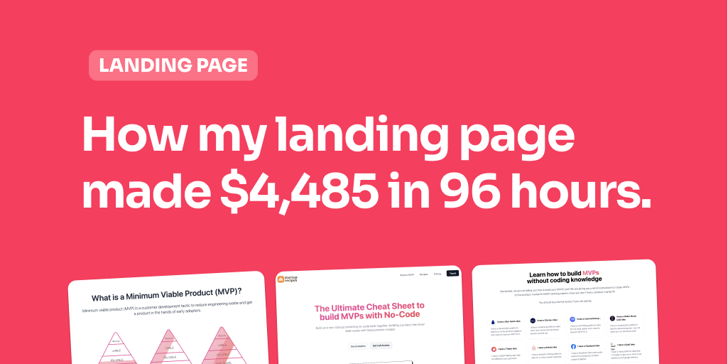 How My Landing Page made 115 Sales in 96 hours?