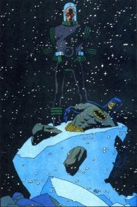 Mike Mignola the redesigner of Mr. Freeze