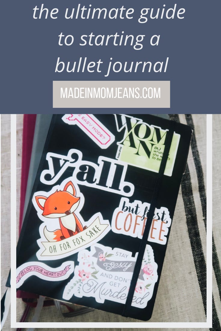 The Ultimate Guide to Starting a Bullet Journal | Made in Mom Jeans