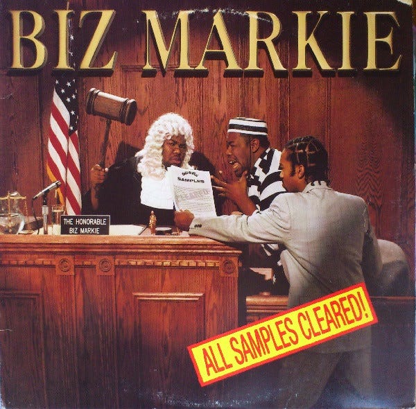 Biz Markie – All Samples Cleared! (1993, Vinyl) - Discogs
