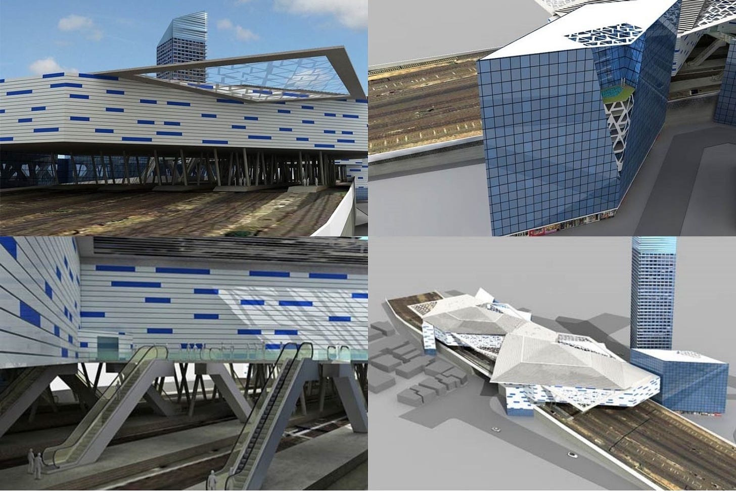 Architectural 3D visualization for Retail construction