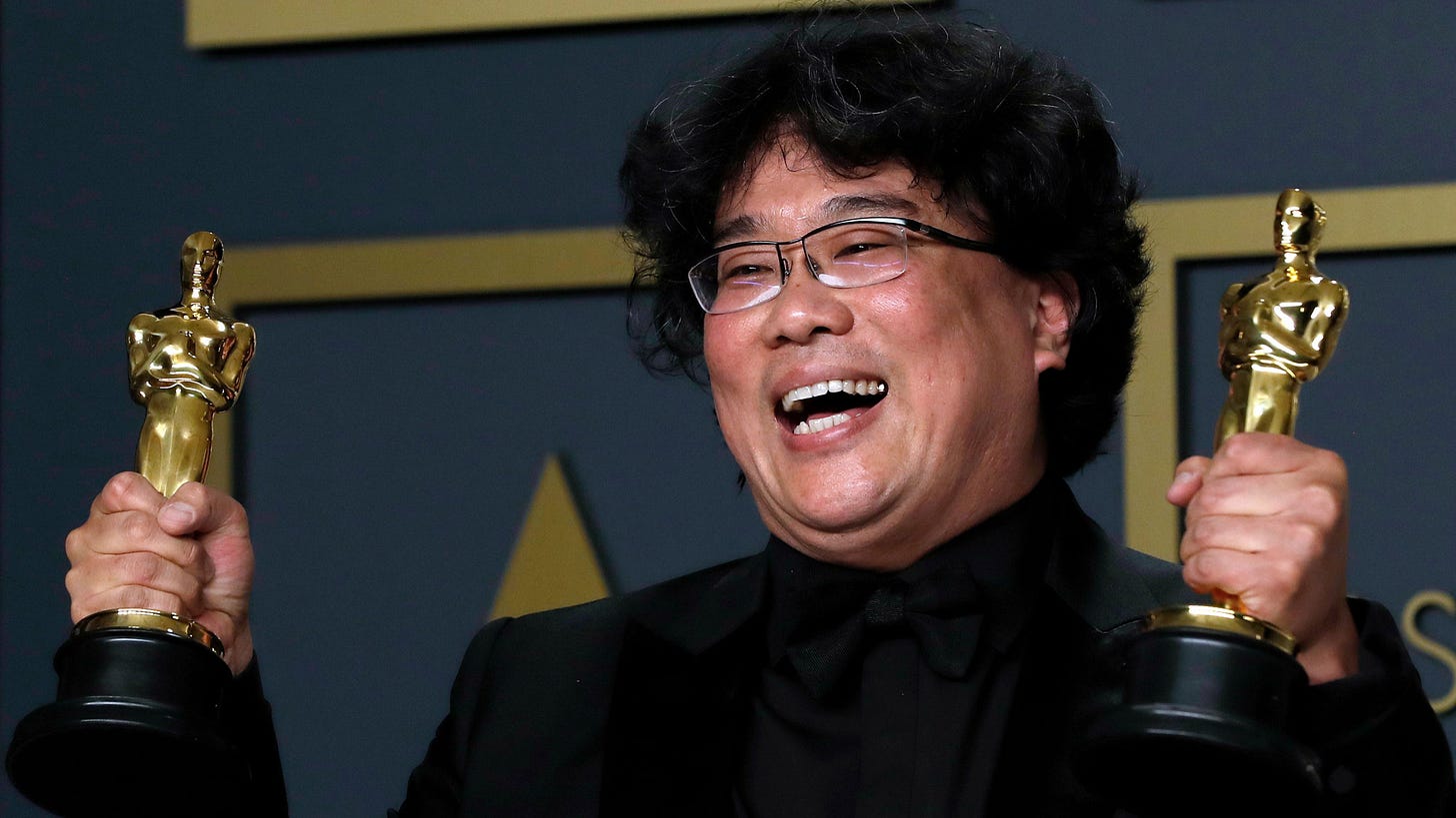 Oscars 2020: South Korea&#39;s Parasite makes history by winning best picture -  BBC News