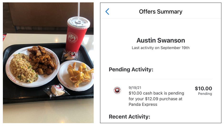 Cardlytics $CDLX: New Observations, Thoughts, Conclusions, and Allocations Regarding Q3 and Q4 2021 - Dosh, Panda Express Offers, LTV / CAC, Lifetime Value and Customer Acquisition Cost $10 Off a $10 Minimum