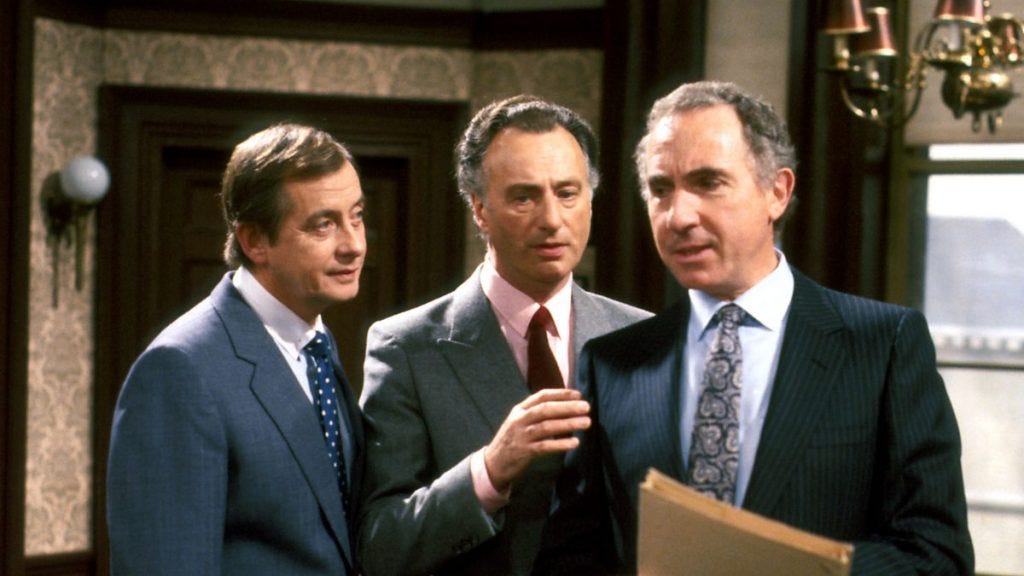 Friday Funny — 'Yes Minister' on the proper function of Government |  Tellyspotting