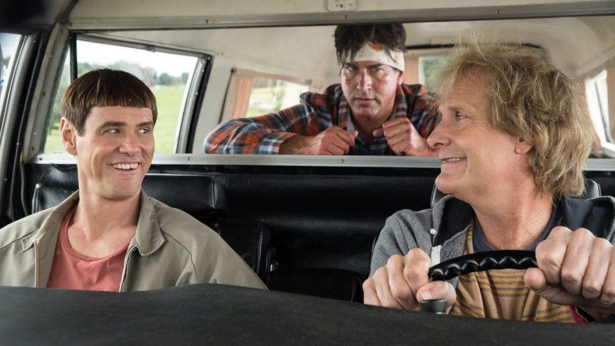 'Dumb and Dumber To': Jim Carrey and Jeff Daniels return in what is dull and duller (review ...