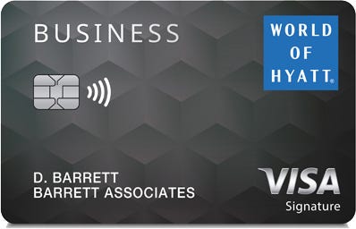 Hyatt Business Card