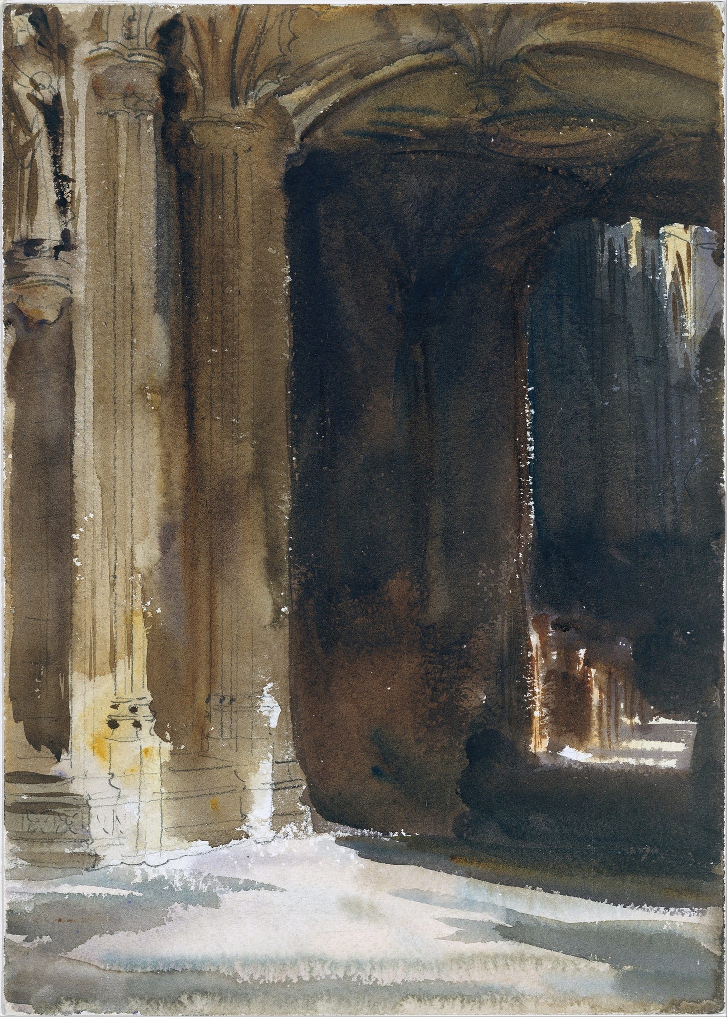 Cathedral Interior (circa 1904)