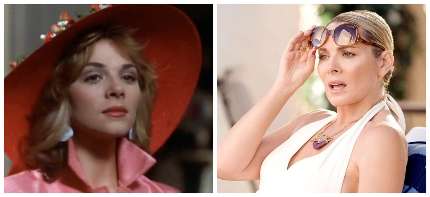 Which Kim Cattrall do you find more interesting?