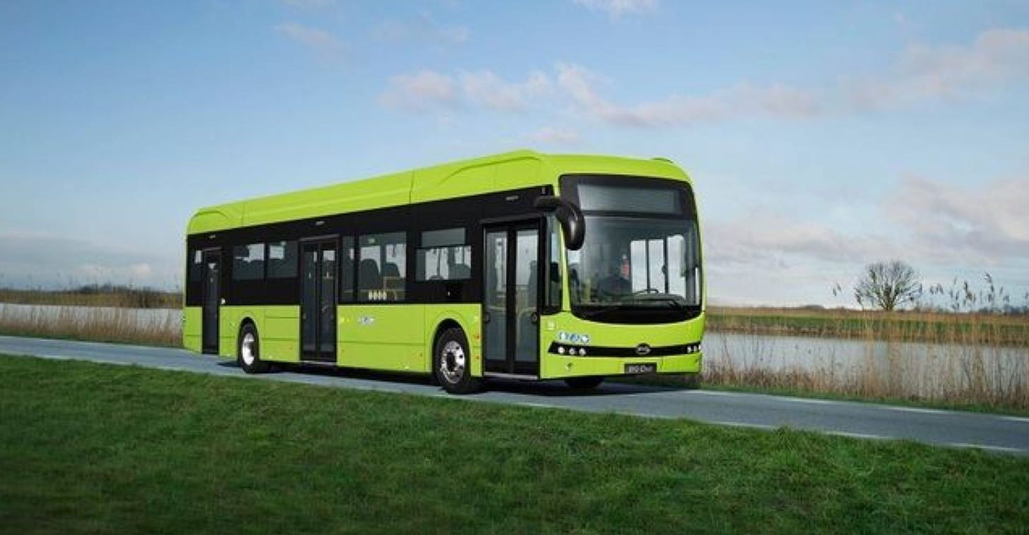 BYD Secures Order From Spanish Bus Operator Arriva