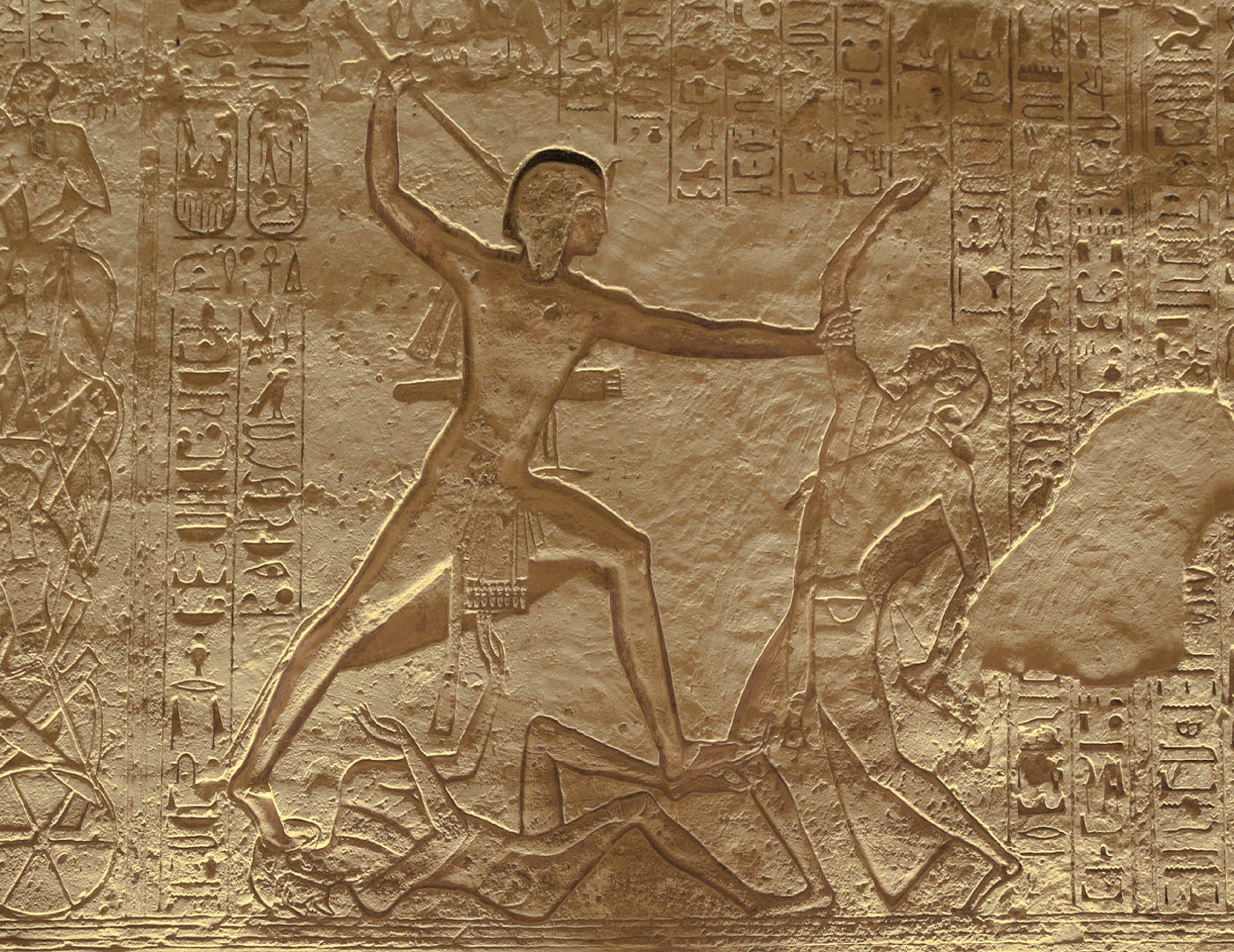 Image result for egyptian smiting scene