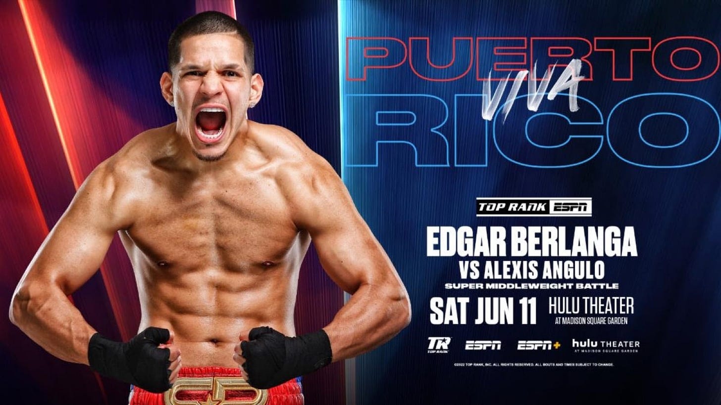 Boxing TV Schedule Berlanga Headlines ESPN, Two Cards On DAZN