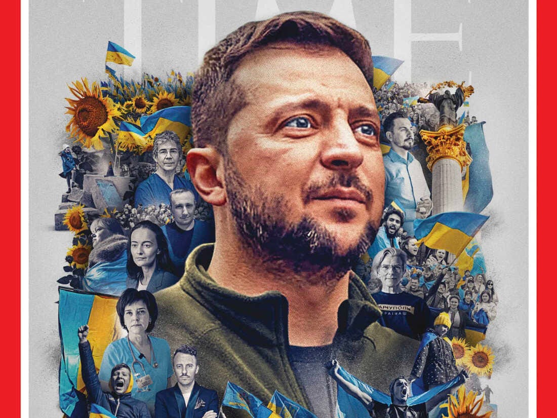 Time's 2022 Person of the Year is Volodymyr Zelenskyy and the spirit of  Ukraine : NPR