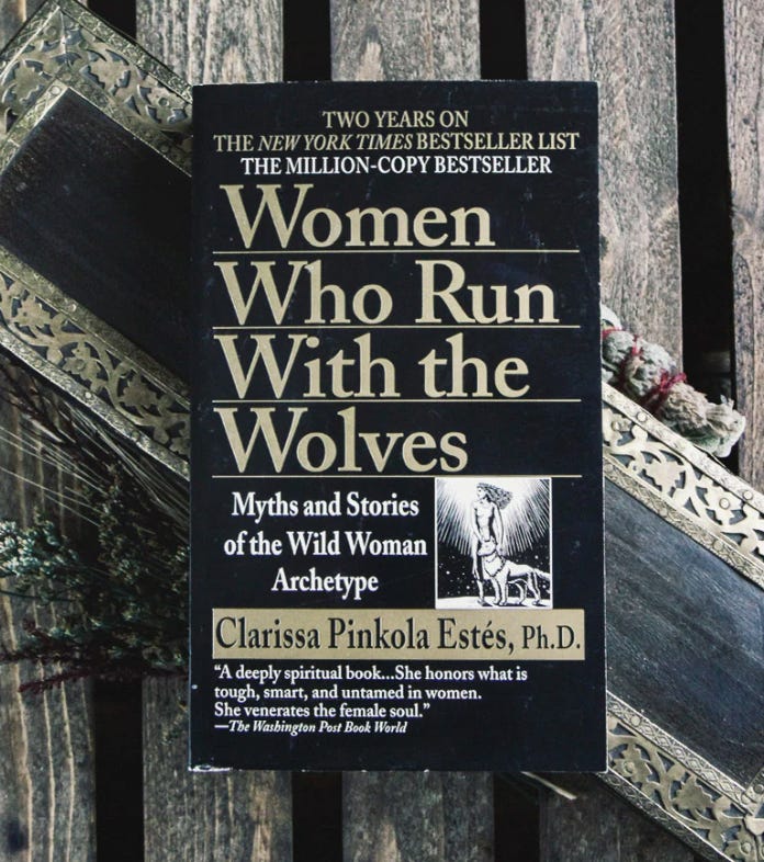 Image of cover of book Women Who Run with Wolves by Clarissa Pinkola Estes