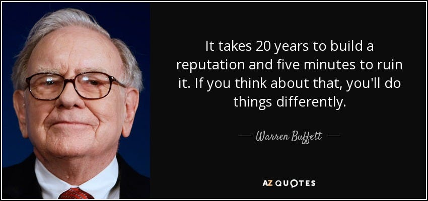 TOP 25 IMAGE AND REPUTATION QUOTES | A-Z Quotes