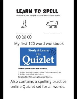 Learn to spell book.