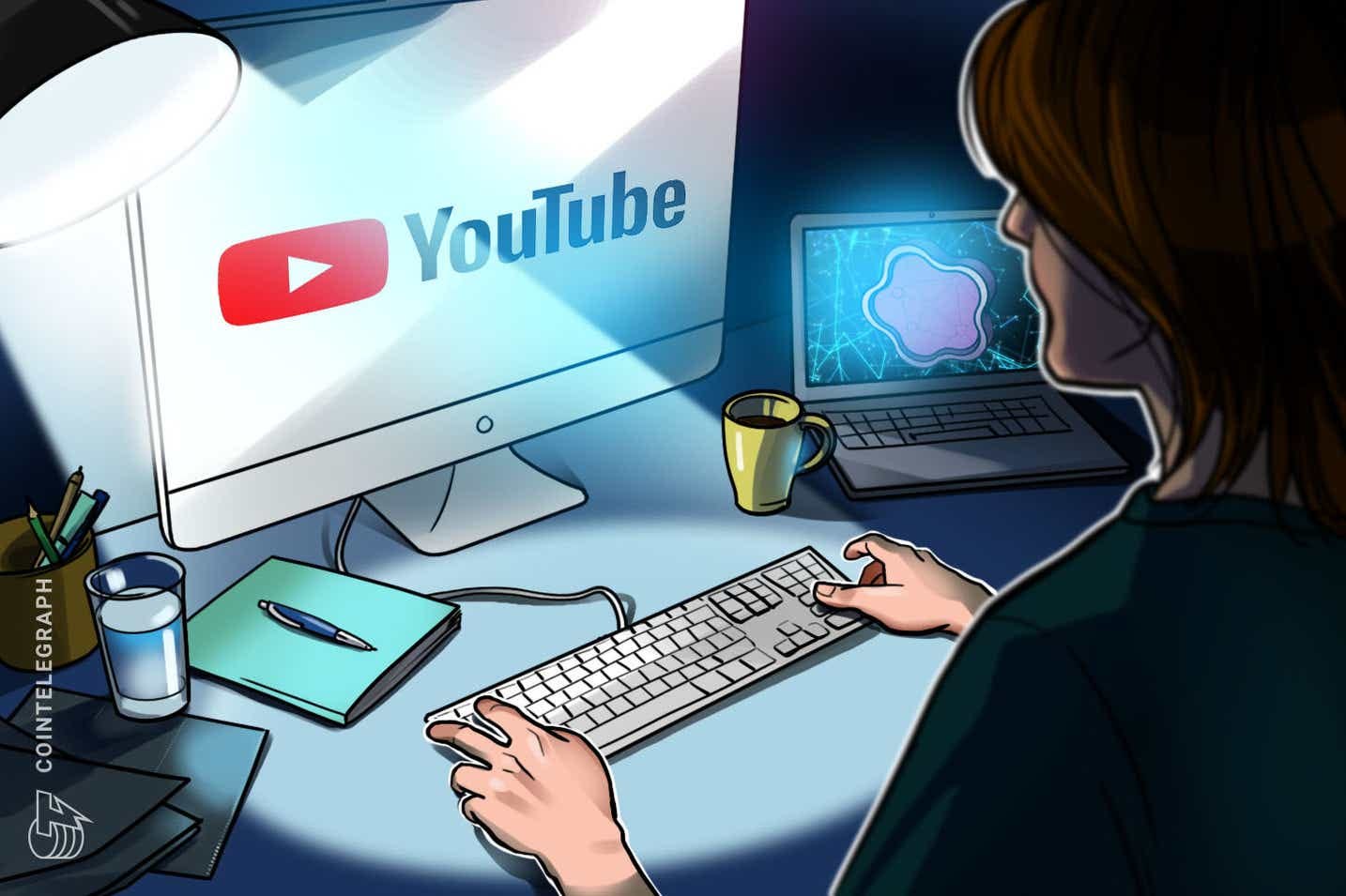 YouTube vê 'potencial incrível' em vendas de vídeos NFT, apesar da ameaça de reação negativa