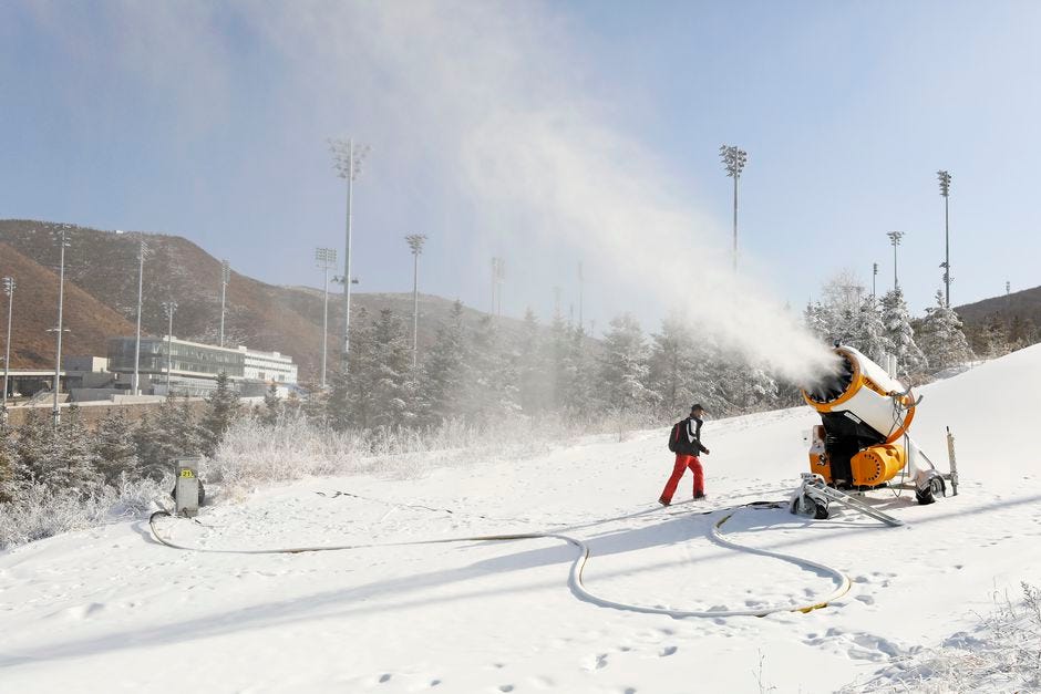 Winter Olympics: No snow, no problems... yet - CNET