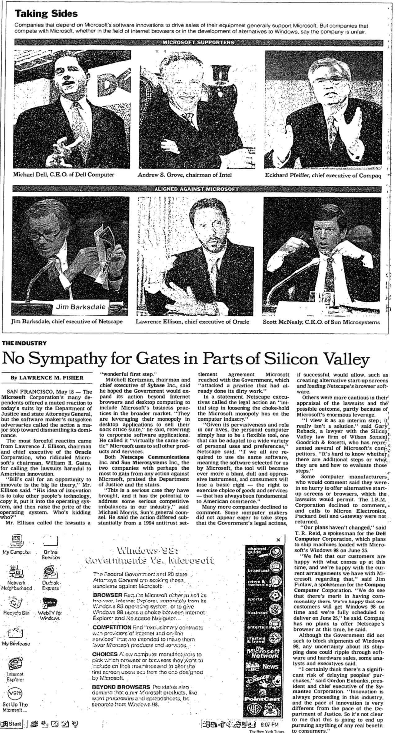 NY Times: "No Sympathy for Gates in Parts of Silicon Valley"