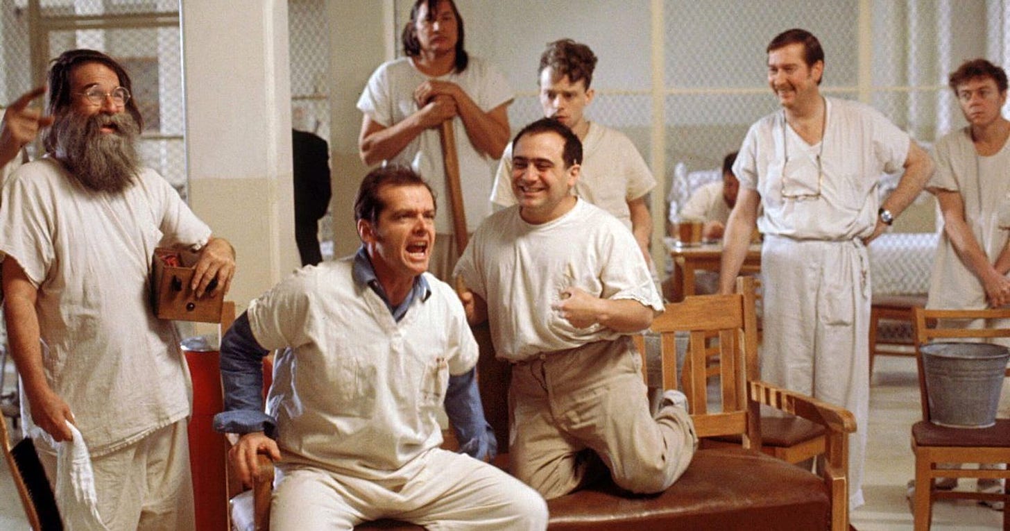 'One Flew Over the Cuckoo's Nest'
