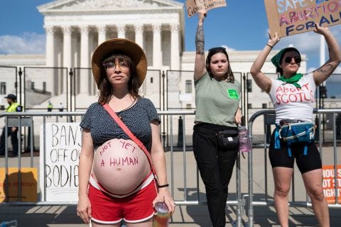 Photos: Americans react after Supreme Court overturns Roe v. Wade