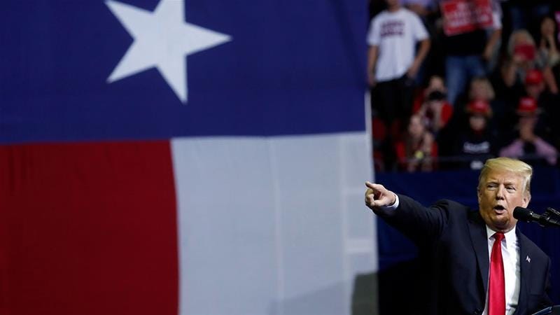 In Texas, Trump speech takes far-right turn: 'I'm a nationalist ...