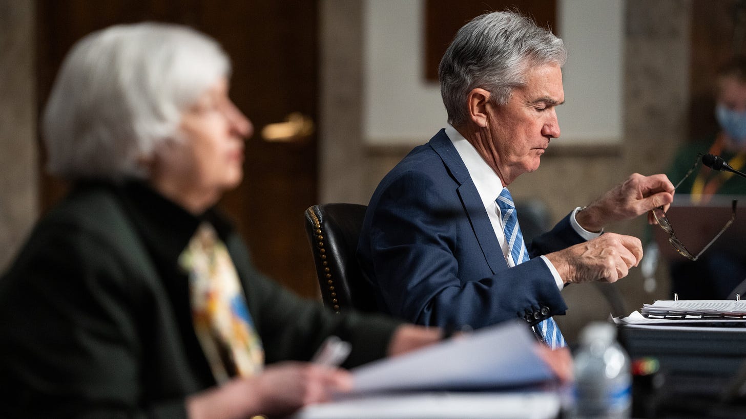 jerome powell FED chair bitcoin QT