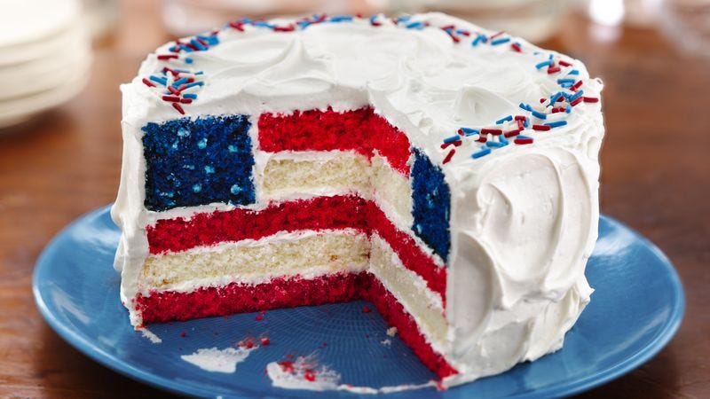 America cake | The Return of the Modern Philosopher