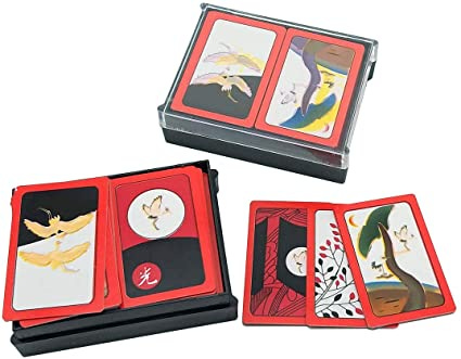 Korean Flower Card Game Hwatu, Go-Stop, Godori 2Pcs, Card Games - Amazon  Canada