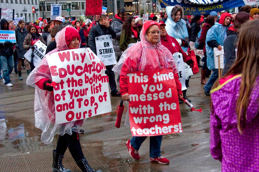 Chicago Teachers Union Day of Action Strike 4-1-16 5403