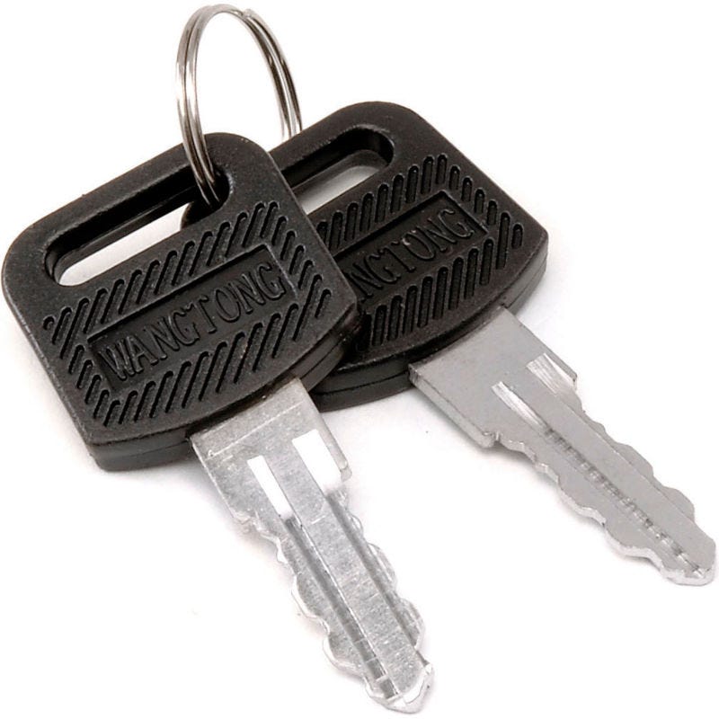 Global Industrial™ Replacement Keys For 237635GY, 237635BK & 237635TN,  Assembled | RP9007 - GLOBALindustrial.com