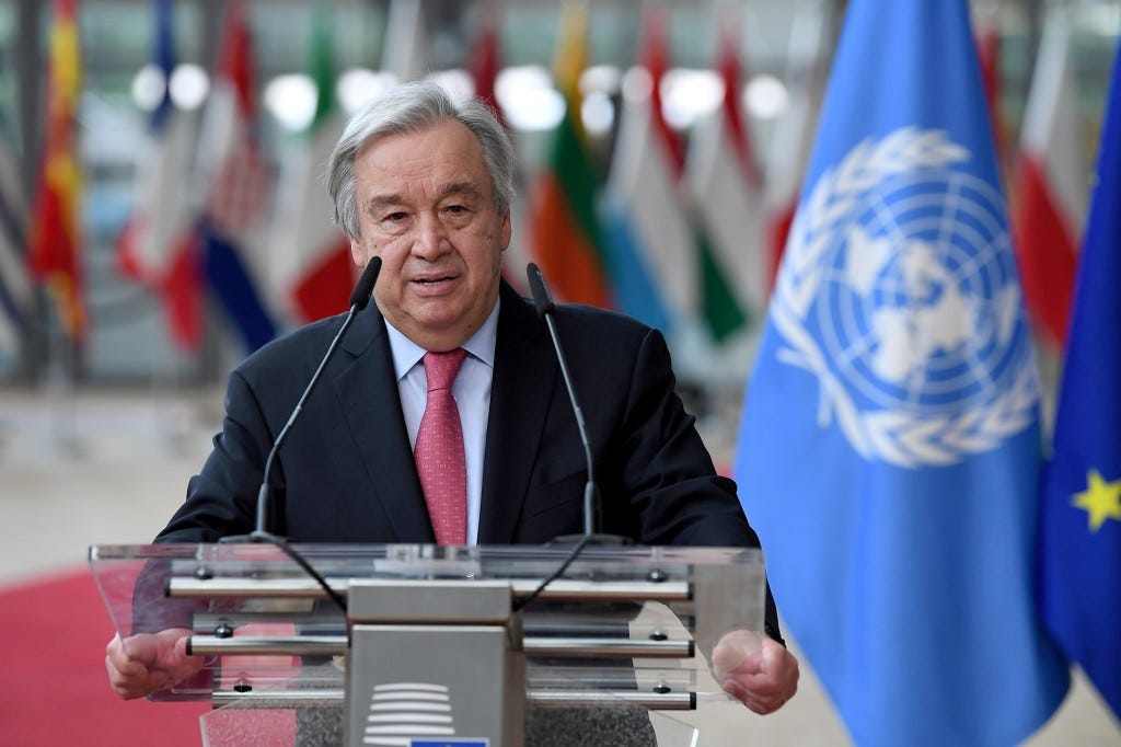 Secretary-General of the United Nations Antonio Guterres