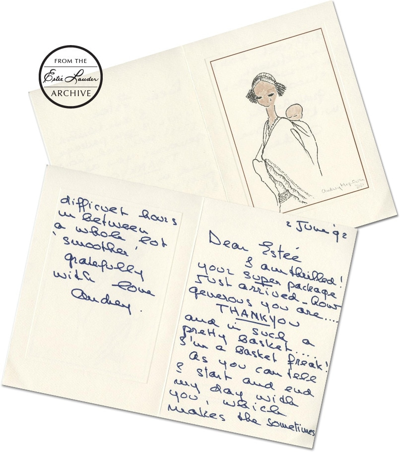 Estee Edit Article: A Note From Audrey Hepburn Estee Edit Article: A Note From Audrey Hepburn