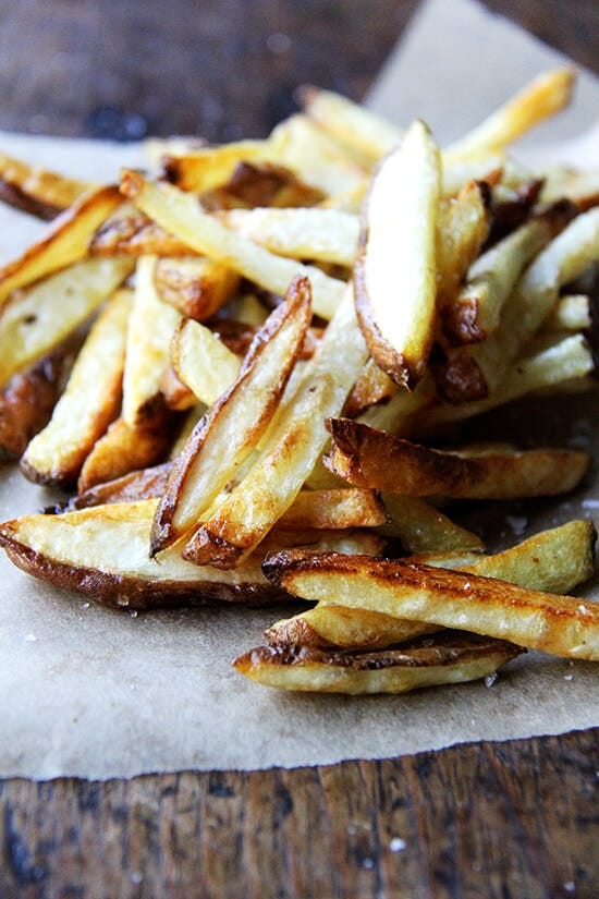 Oven fries. 