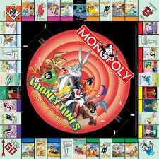 Image result for looney tunes monopoly board spaces Image result for looney tunes monopoly board spaces