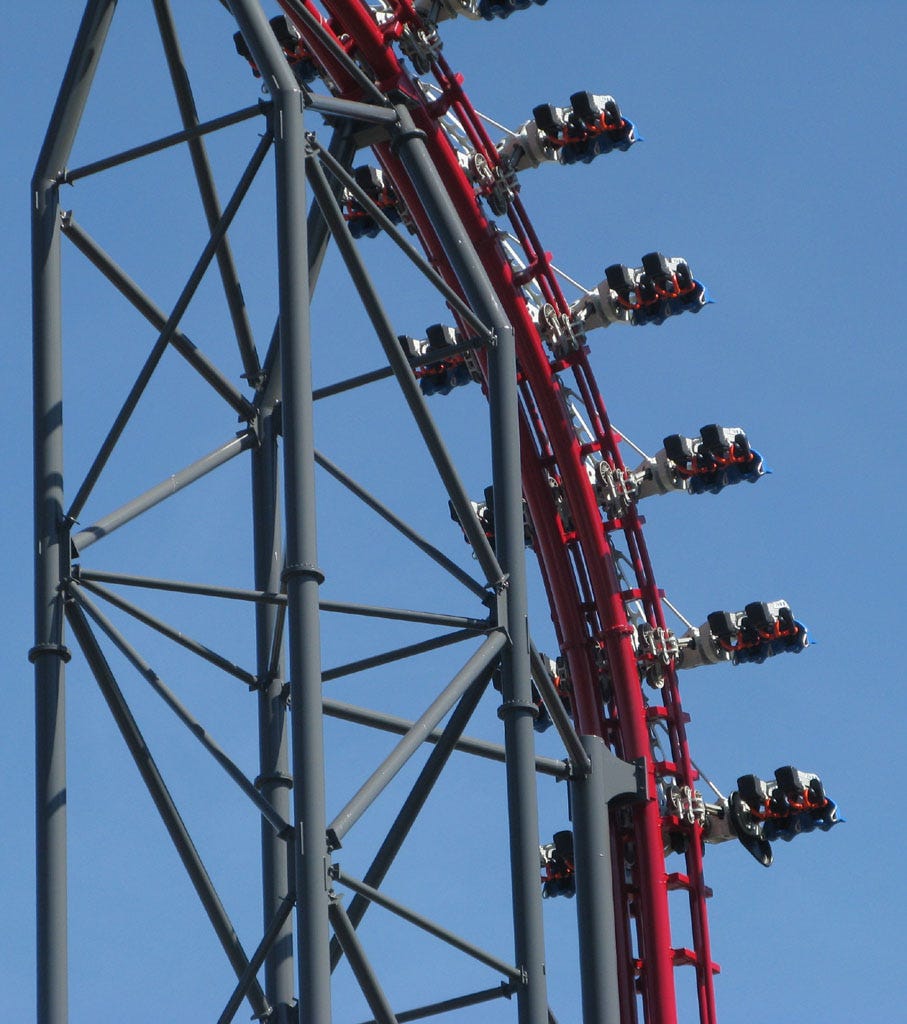 X2 (roller coaster) - Wikipedia
