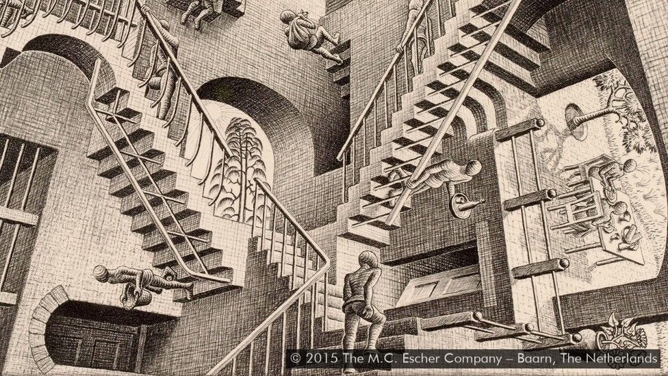 MC Escher: An enigma behind an illusion - BBC Culture