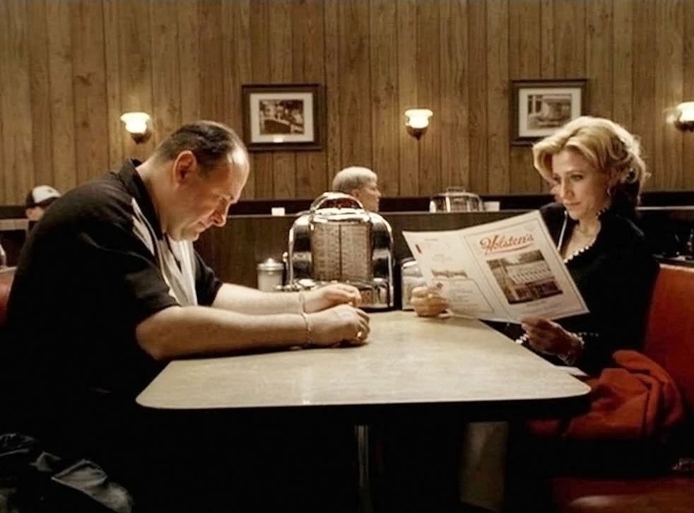 In the picture: Tony and Carmela Soprano from the Sopranos.