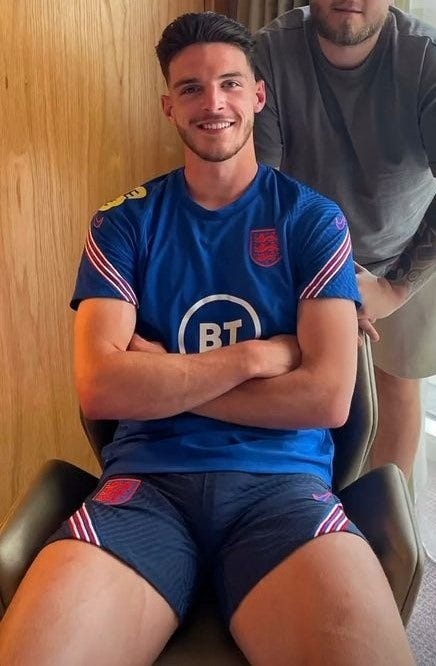 Fotbalista Declan Rice Fotbalista Declan Rice
